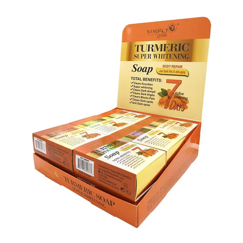 Simply Bella SIM007 Turmeric Beauty Soap – Gentle Cleansing Barap