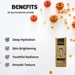 Gluta White Glutathione & Collagen Whitening Lotion 16.9floz