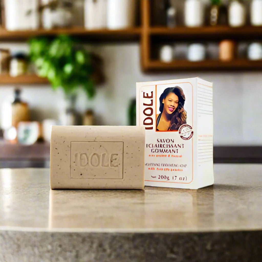 Idole Exfoliating Soap with Avocado Powder 4.4 oz (small)