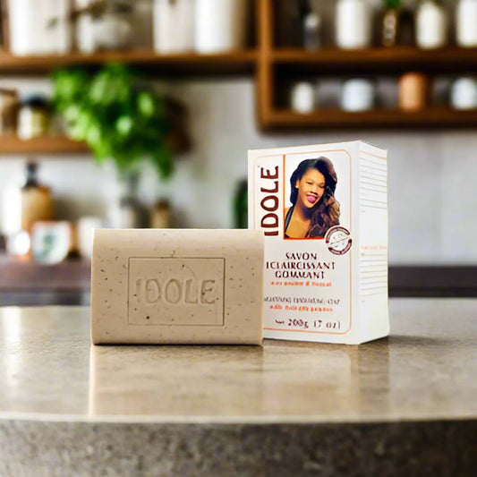 Idole Exfoliating Soap with Avocado Powder 4.4 oz (small)