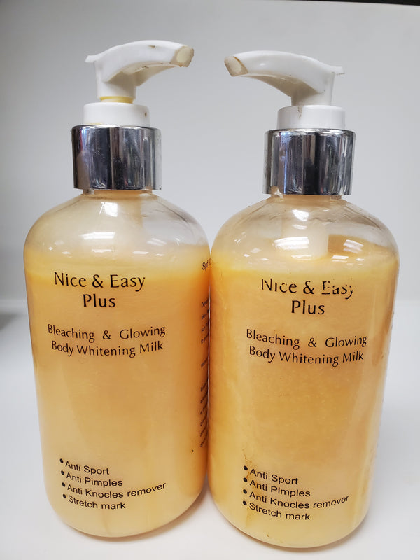 Nice &amp; Easy Plus Bleaching And Glowing Body Whitening Milk ANTIMARKS