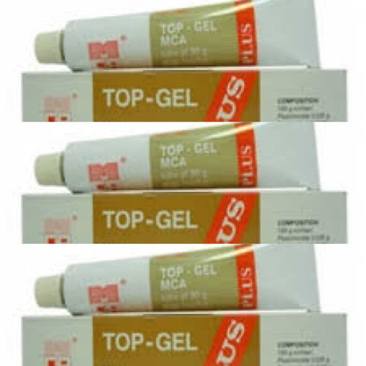 Top Gel Fast Cream 30g / 1oz  (3 PACK) RoyalGlow Organics