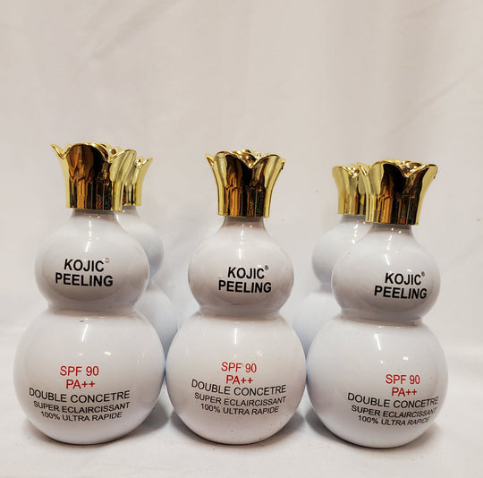 KOJIC PEELING SPF 90 PA++ DOUBLE CONCETRE SUPER ECLAIRCISSANT 100% ULTRA RAPIDE skin doctor