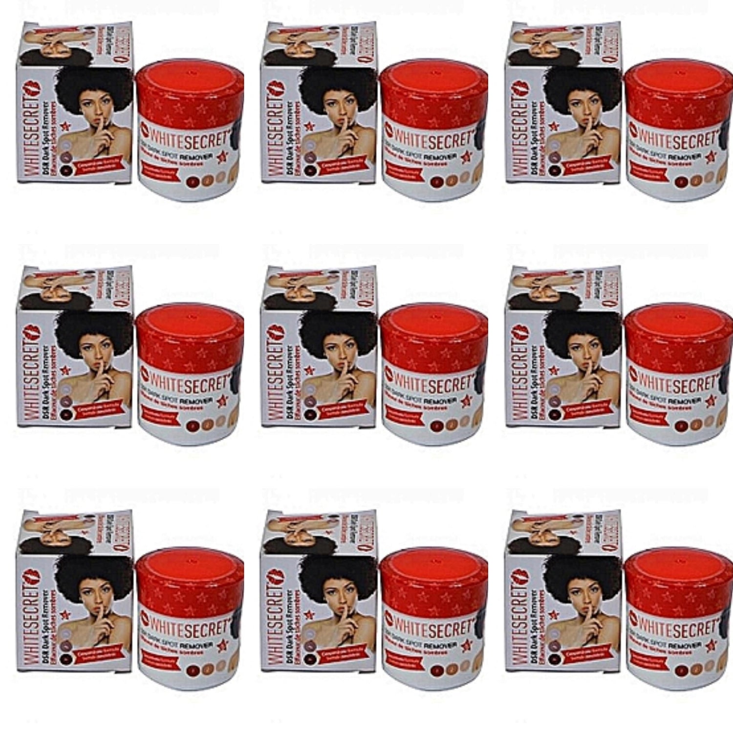 WHITE SECRET LIGHTENING BODY LOTION +SOAP +SERUM +DARK SPOT REMOVER CREAM +OIL white secret