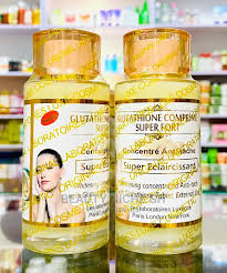 Glutathione Comprime whitening serum 100ml x 1. Mix into your lotion.