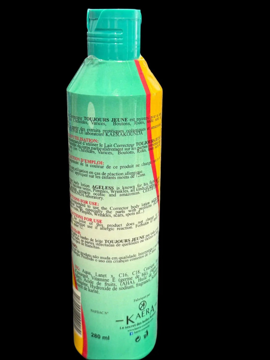 Toujours Jeune Treating Corrector Body lotion Lotion 280 Ml