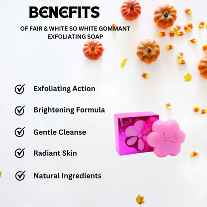 Fair &amp; White So White Gommant Exfoliating Soap 7 oz