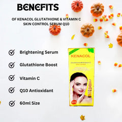 Kenacol Glutathione & Vitamin C Skin Control Serum Q10 60ml