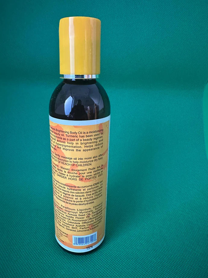 Civic Brightening Turmeric Body Oil
