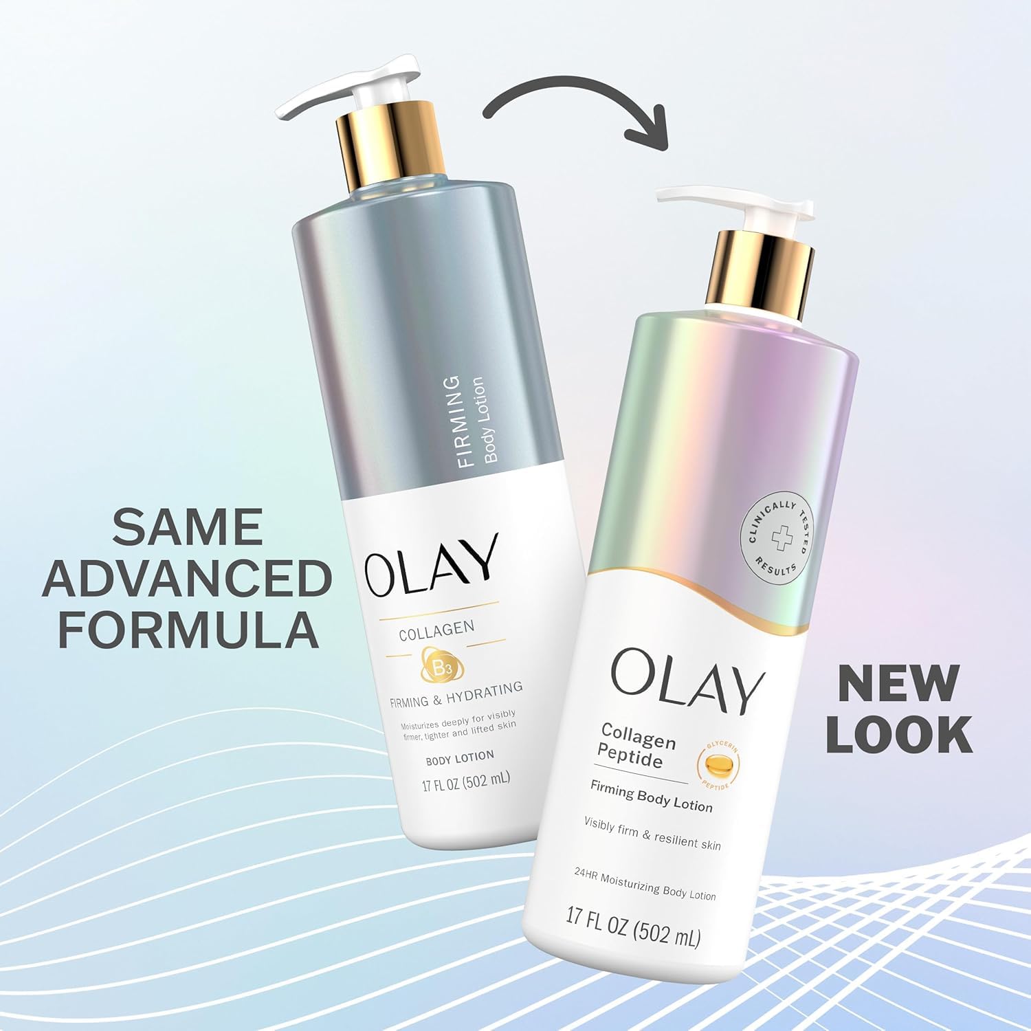 Olay Firming & Hydrating Body Lotion with Collagen, 17 fl oz