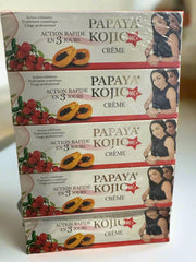 papaya Kojic MC Cream lightening fast action (5 PACK)