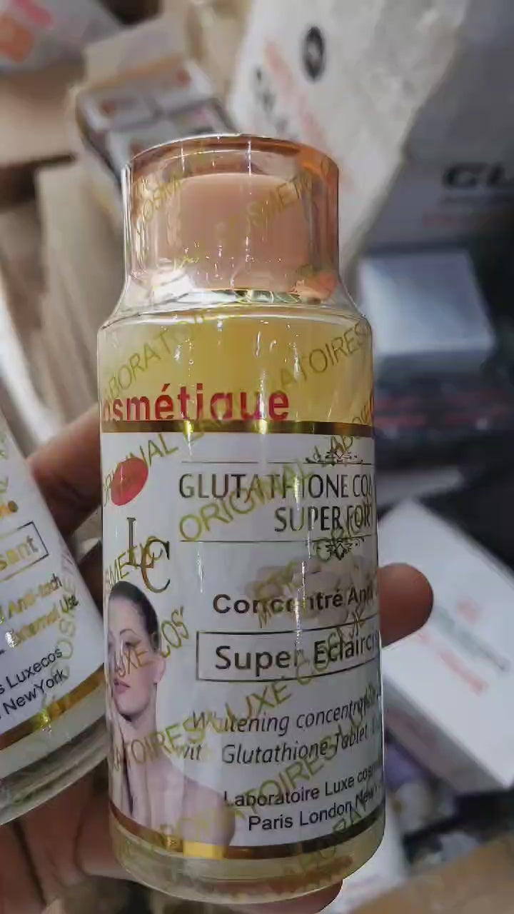 Glutathione Comprime whitening serum 100ml x 1. Mix into your lotion. Fire 🔥