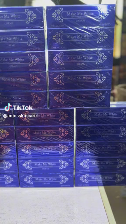 MAKE ME WHITE WHITENING ANTI SPOT TUBE CREAM with SPF sunscreen