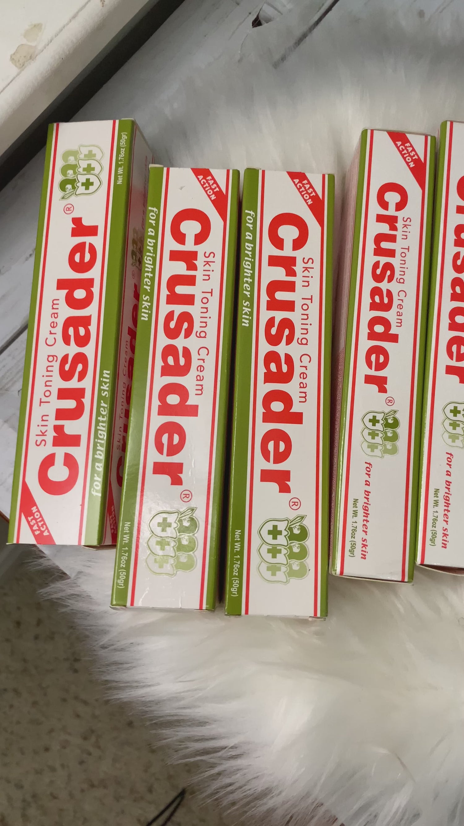 Crusader Skin Toning Cream Triple Action 1.76 oz