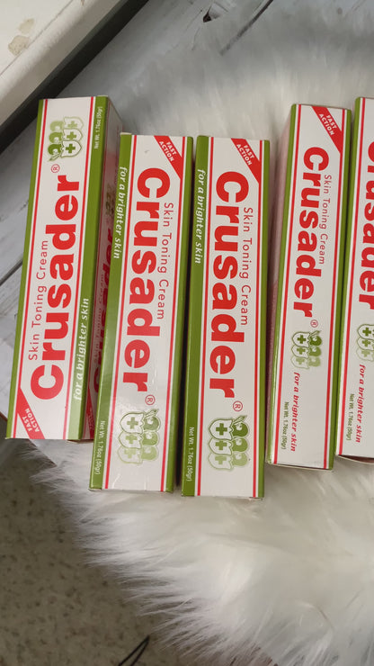 Crusader Skin Toning Cream Triple Action 1.76 oz