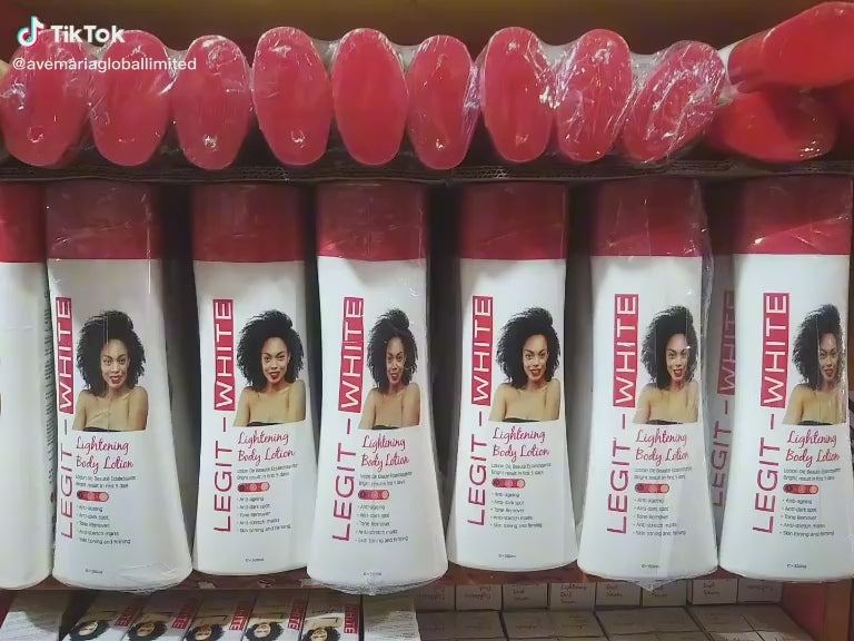 LEGIT WHITE Lightening Body Lotion 16.9 oz/ 500ml