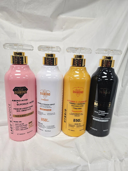 Smooth Diamond Paris Half Cast Body Milk 500ml