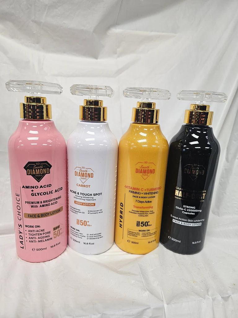 Smooth Diamond Paris Half Cast Body Milk 500ml