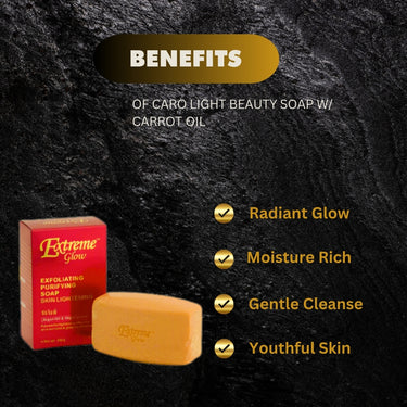 Extreme Glow Exfoliating Skin Lightening Soap 7oz/200g - Kismet Beauty Brands