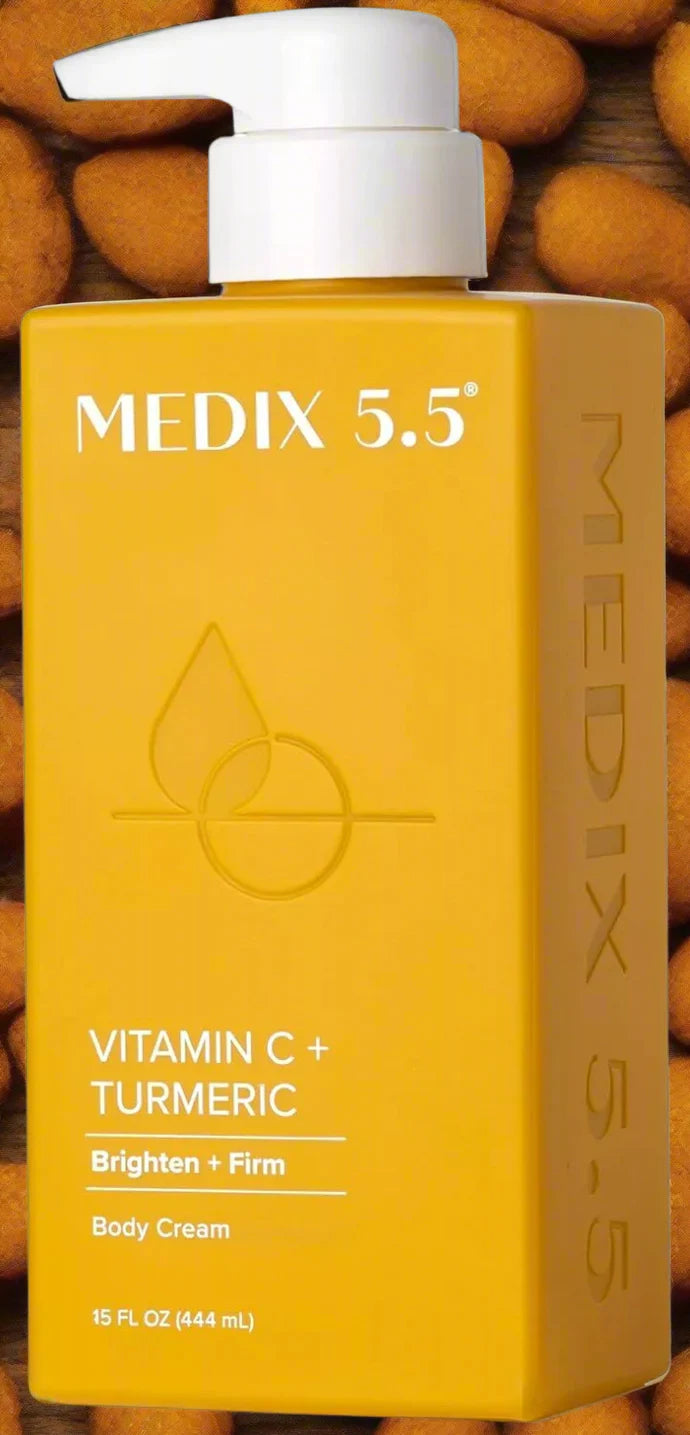 MEDIX 5.5 Vitamin C Cream Face Lotion &amp; Body Lotion Moisturizer 15 oz ( 444 ml )