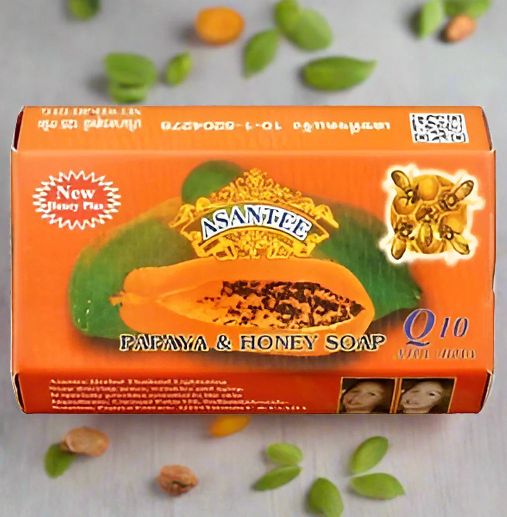 Asantee Papaya &amp; Honey Thai Soap 125g