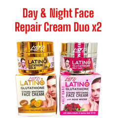 LATINO face cream with vitamin E, C, GLUTATHIONE , ALPHA ARBUTIN. STRONG WHITENING FACE CREAM, CLEARS SUNBURN & HYPERPIGMENTATION