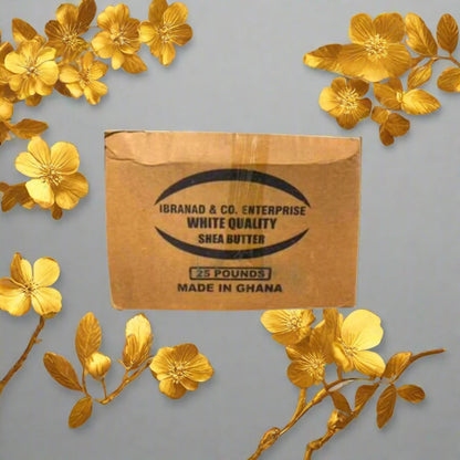 RAW AFRICAN SHEA BUTTER BULK 25 LB