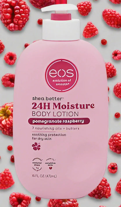 EOS Shea Better Moisture Body Lotion - Pomegranate Raspberry - 16 fl oz