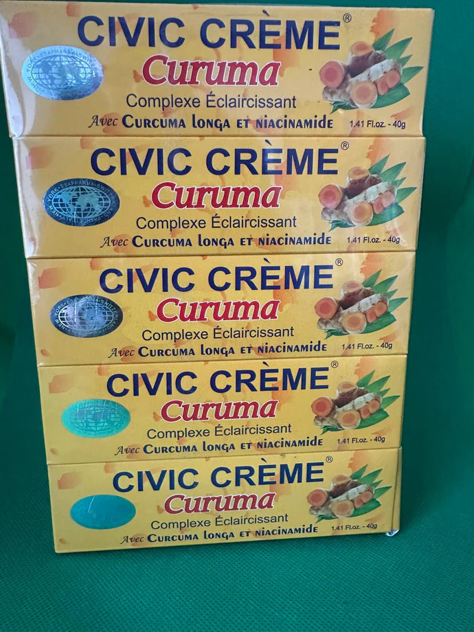 Civic Brightening Turmeric Tube Cream Complex