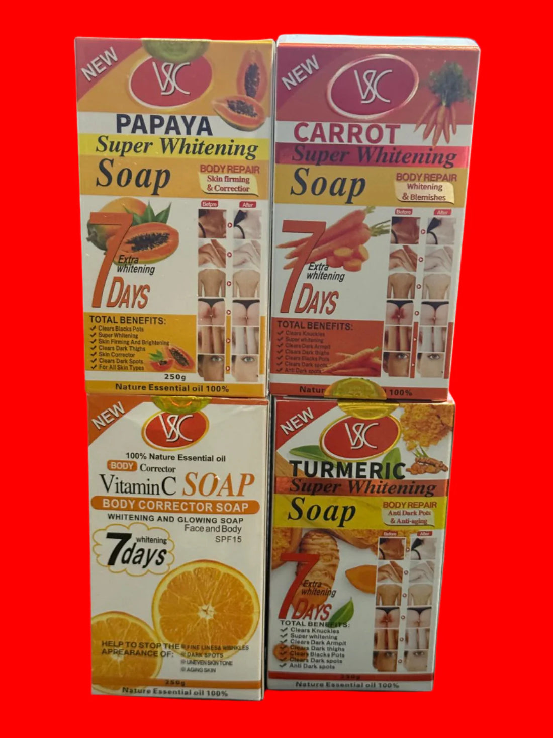 VSC Carrot Soap 250 Grm