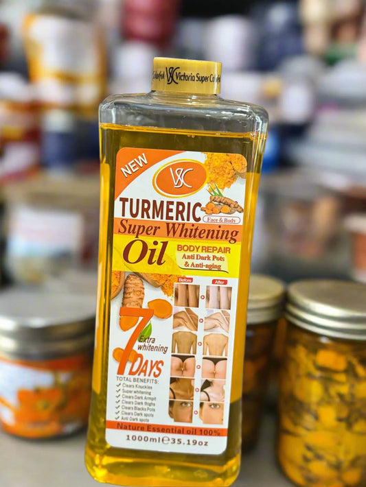 VSC TURMERIC Super Whitening Oil 7 Days 16.9oz / 500ml