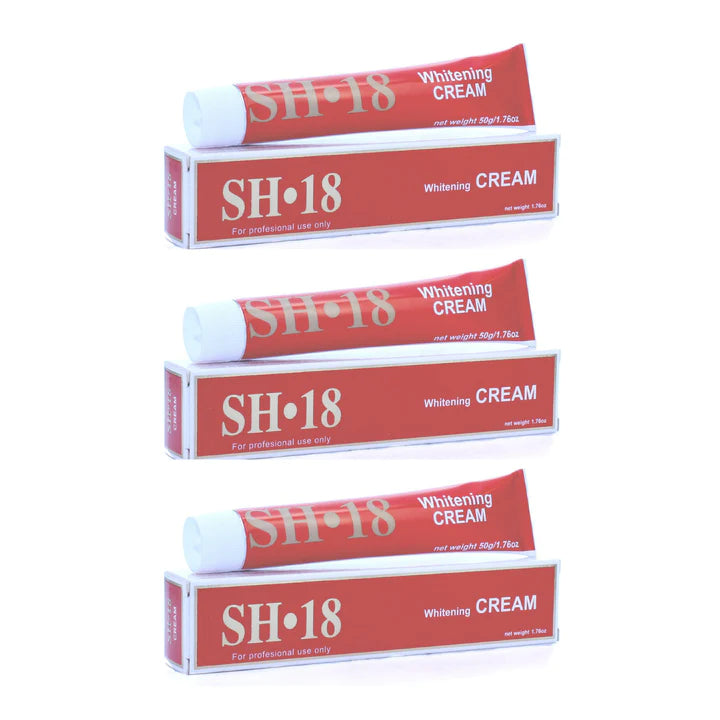 SH18 Whitening Cream 1.76oz (3 Pack) SH-18