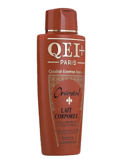 QEI+ Oriental Toning Body Milk Lotion with Argan Oil 16.8 oz 500ml Qei +