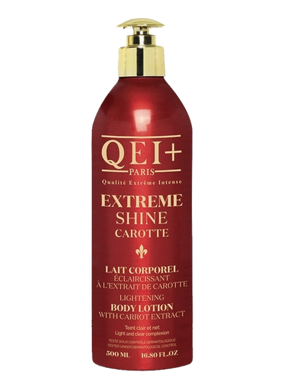 QEI+ Extreme Shine Carotte lotion 16.8oz / 500ml Qei +