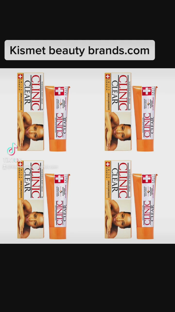 Clinic Clear Body Tube Cream 1.76 oz / 50 g (10 PACK)