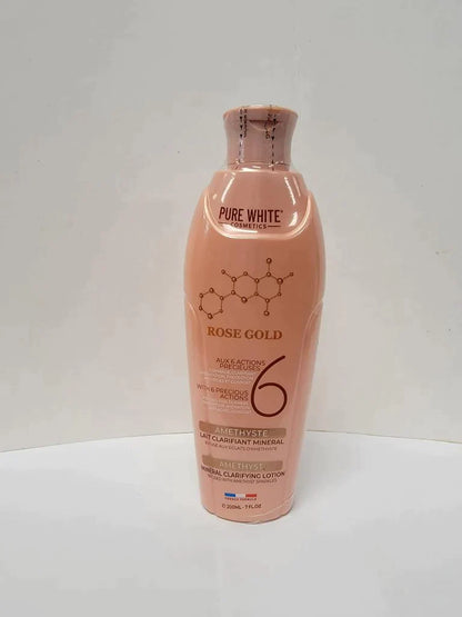 Pure white rose gold lightening body lotion set Pure white