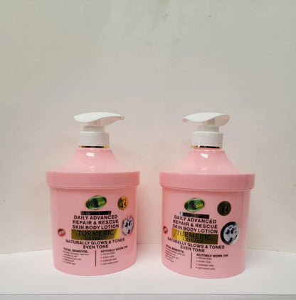 Veet Gold Daily Advanced Repair &amp; Rescue Skin Body Lotion 500ml Tumeric Extract VEETGOLD