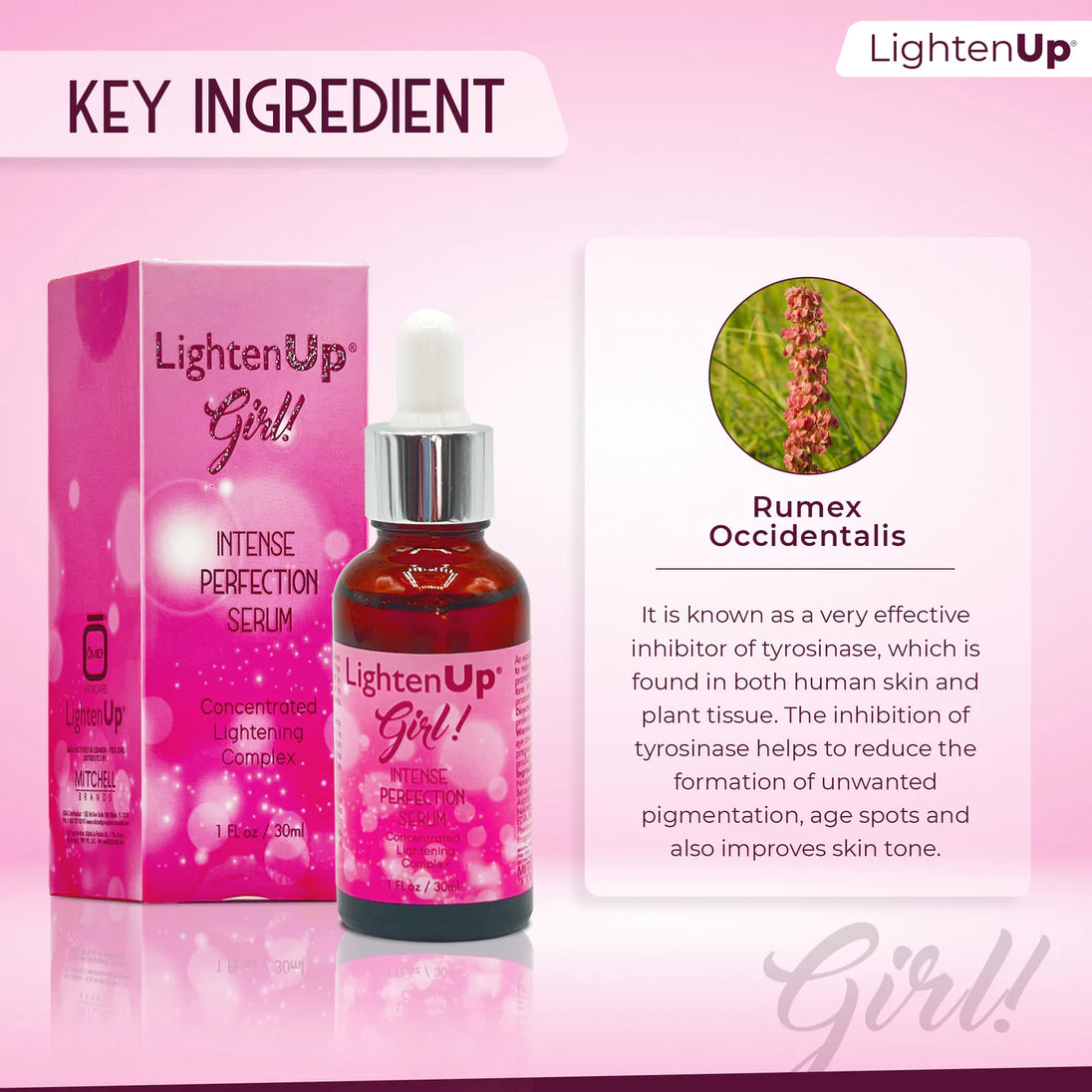 LightenUp Girl! Intense Perfection Lightening Serum 30ml