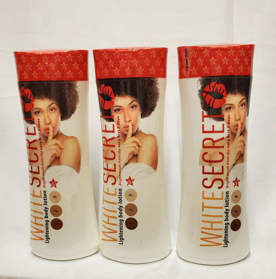 White Secret Lightening Body Lotion 500 ml (2 PACK) LARGE white secret
