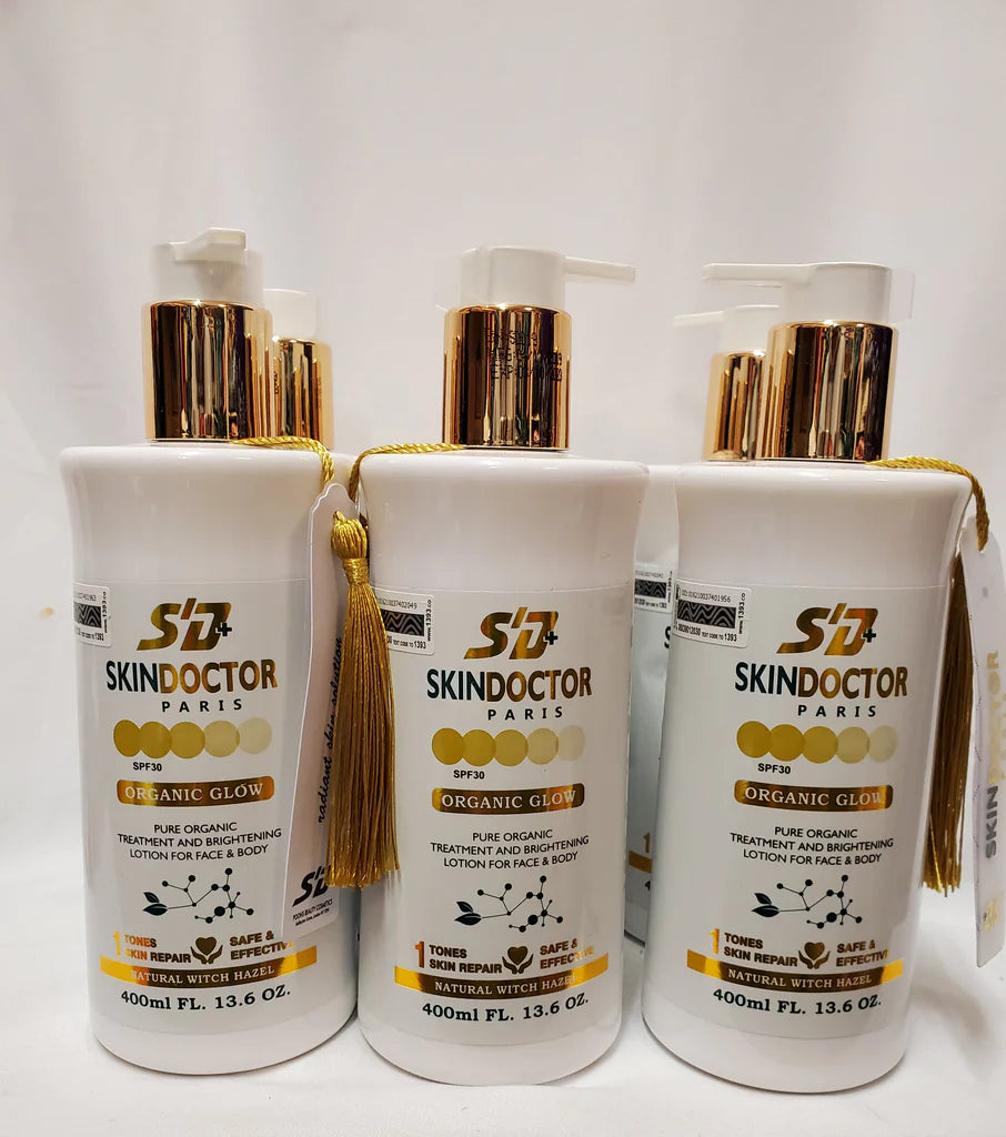 SKIN DOCTOR PARIS ORGANIC GLOW FACE &amp; BODY LOTION Skin doctor