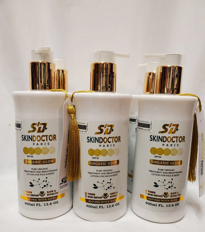 SKIN DOCTOR PARIS ORGANIC GLOW FACE &amp; BODY LOTION Skin doctor