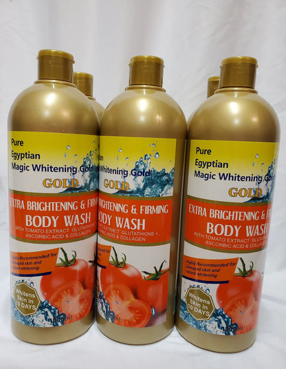 PUREC EGYPTIAN MAGIC WHITENING GOLD EXTRA BRIGHTENING &amp; FIRMING BODY WASH PURE EGYPTIAN MAGIC