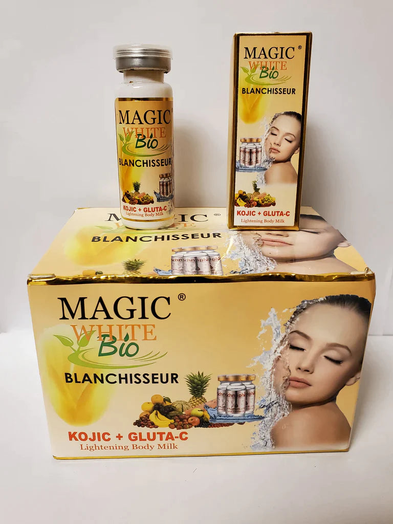 MAGIC WHITE BIO BLANCHISSEUR KOJIC + GLUTA C SERUM RoyalGlow Organics