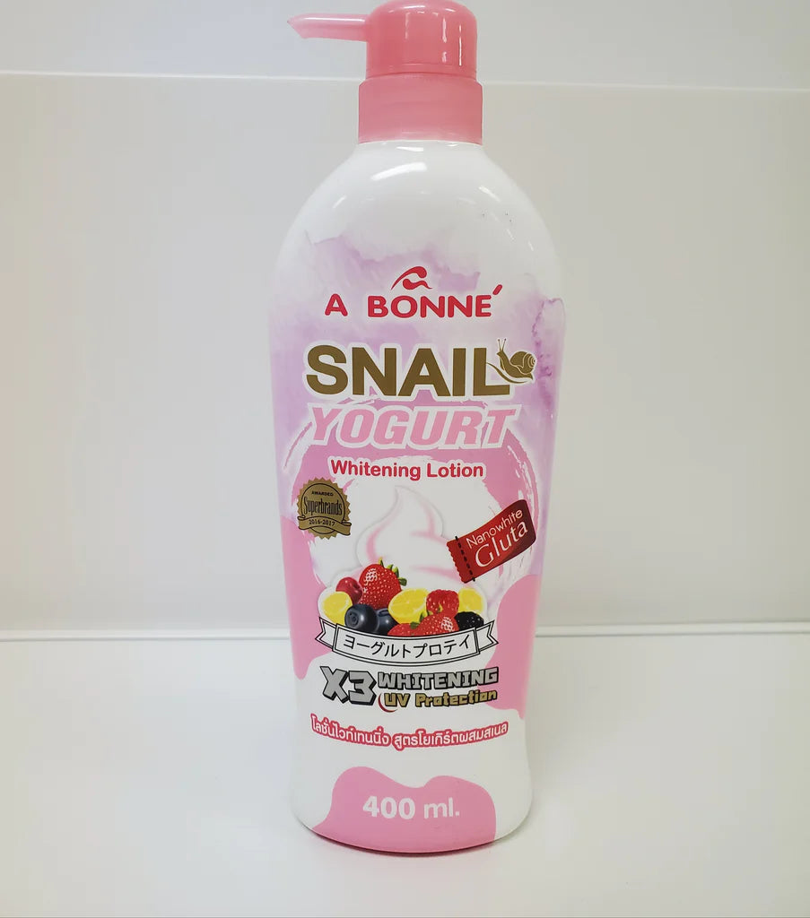 A BONNE SNAIL YOGURT WHITENING LOTION GLUTAMASTER