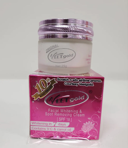 VEETGOLD FACIAL WHITENING &SPOT REMOVING CREAM VEETGOLD