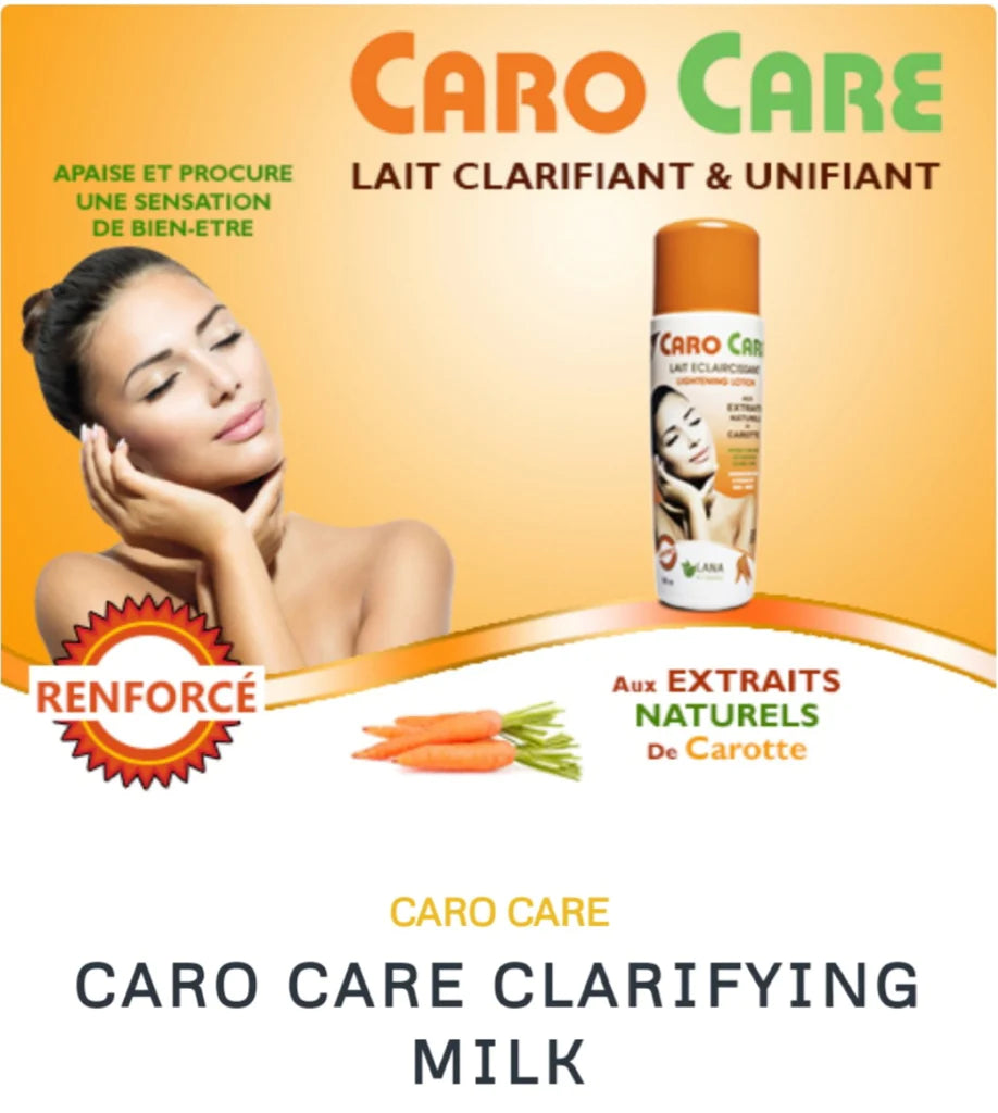 CARO CARE LIGHENING BODY LOTION + SOAP + OIL caro care