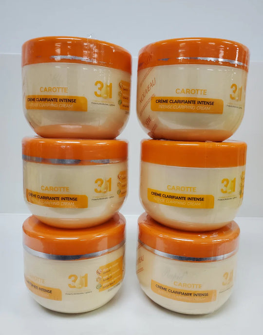 Rapid Clair Carotte Intense Clarifying Jar Cream (3in1) 10.5oz/300ml Rapid clair