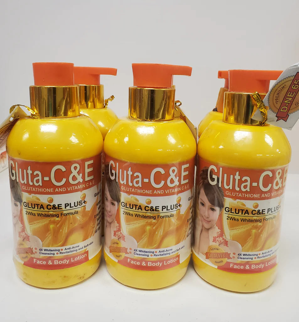 GLUTA C &amp; E GLUTATHIONE AND VITAMIN C FACE AND BODY LOTION Gluta-C