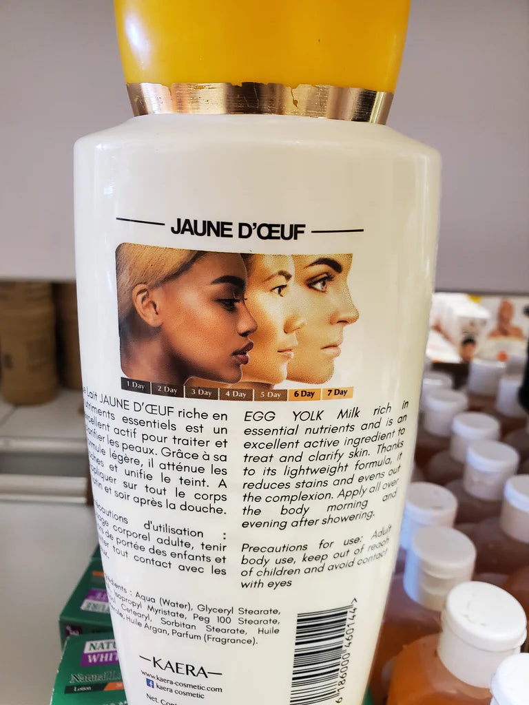 JAUNE D OEUF LAIT TRAITANT &amp; CLARIFIANT EGG YOLK Jaune D&