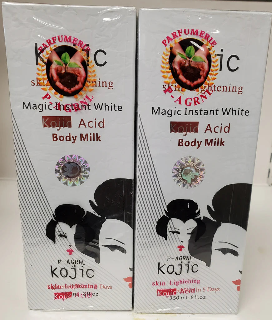 Kojic Clear Skin Lightening Magic Instant White Body Milk Kismet